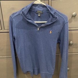Boys Polo Quarter Zip
